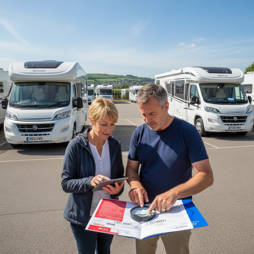 How to Check the V5C Before Buying a Used Motorhome