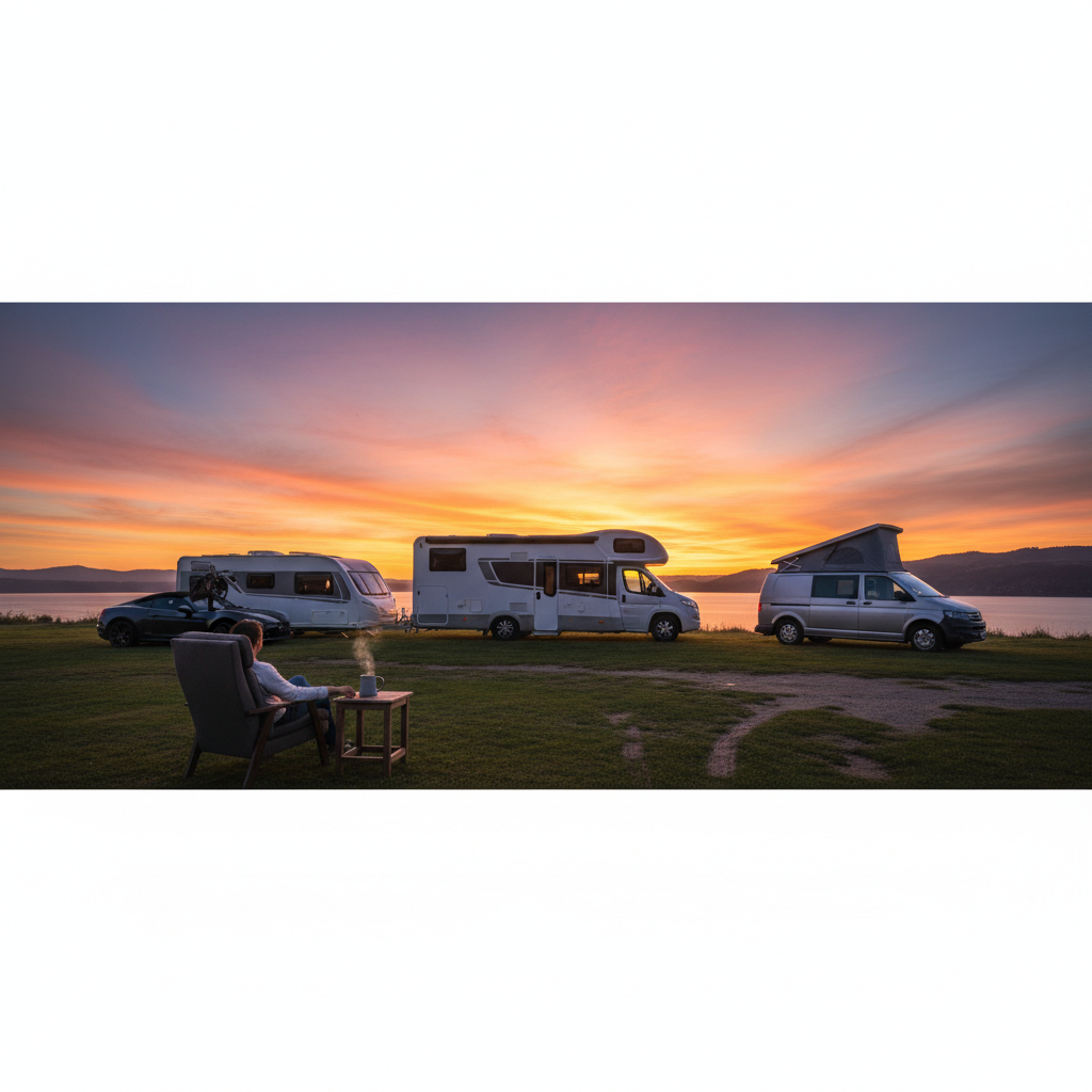 Caravan vs motorhome vs campervan, which fits your life