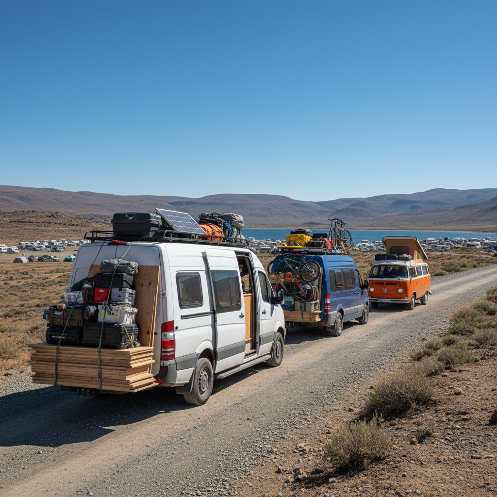 Managing payload on a 3,500 kg campervan