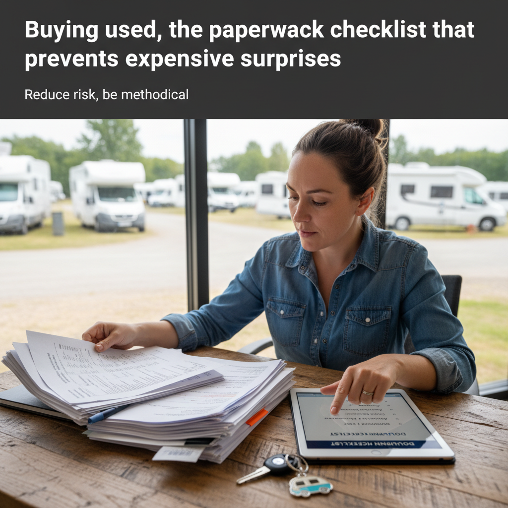 Buying used, the paperwork checklist that prevents expensive surprises