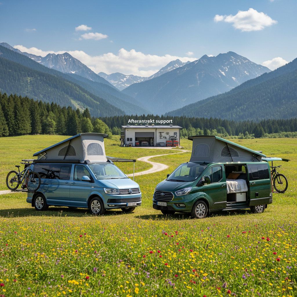 Converting a Ford Transit Custom vs VW Transporter in 2026