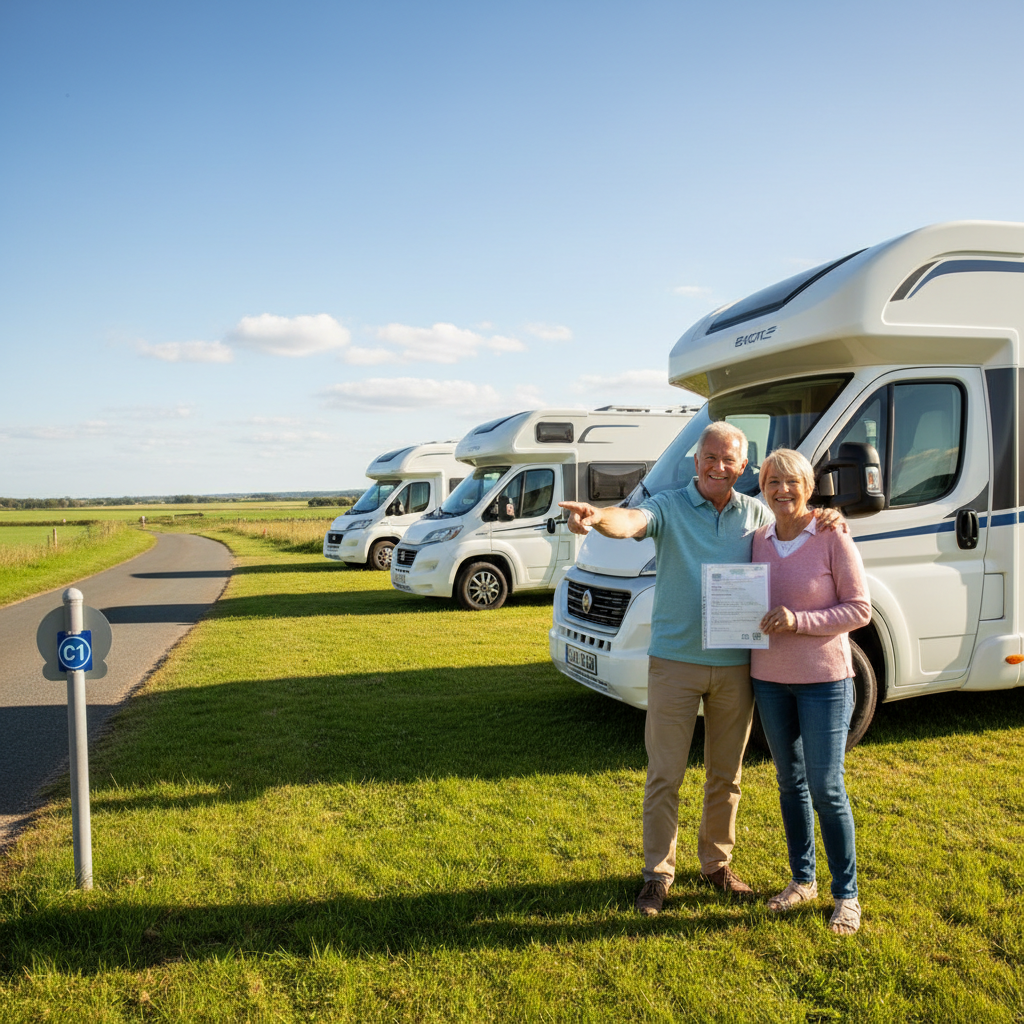 Renewing Your Motorhome Driving Licence Entitlement at 70