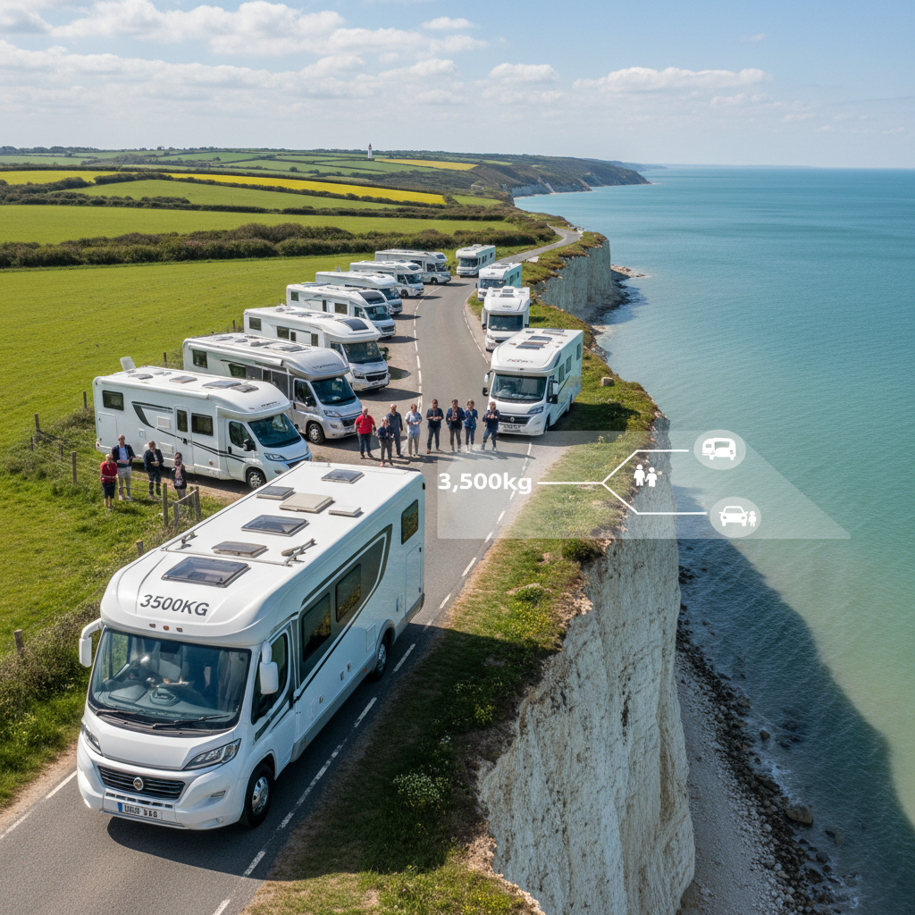 Motorhome licence bands and why 3,500kg is a cliff edge