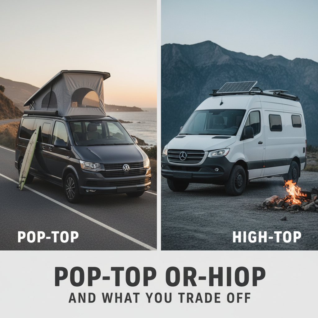 Pop-top or high-top and what you trade off