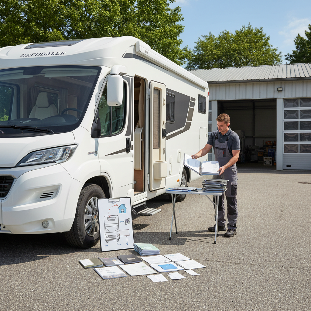 Motorhome service history what good paperwork looks like