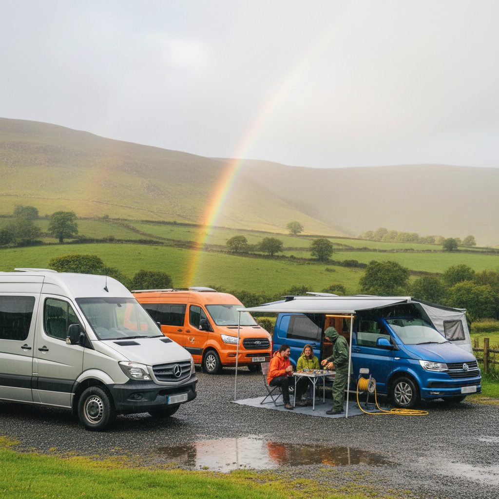 Campervan touring Wales the rain plan that still feels like a holiday