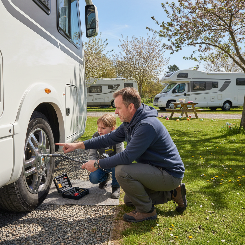 Motorhome Easter prep the boring checks that save the holiday