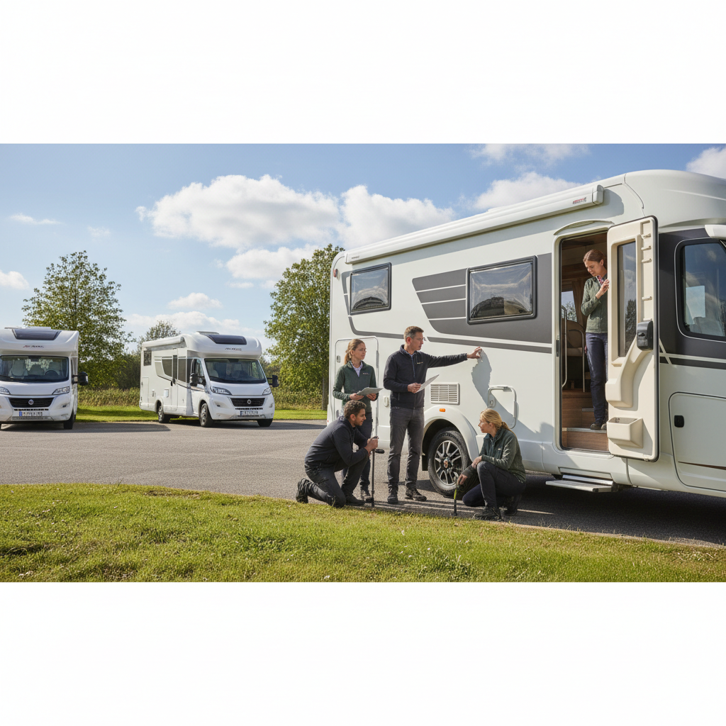 Motorhome buying checklist the 20 minute viewing routine