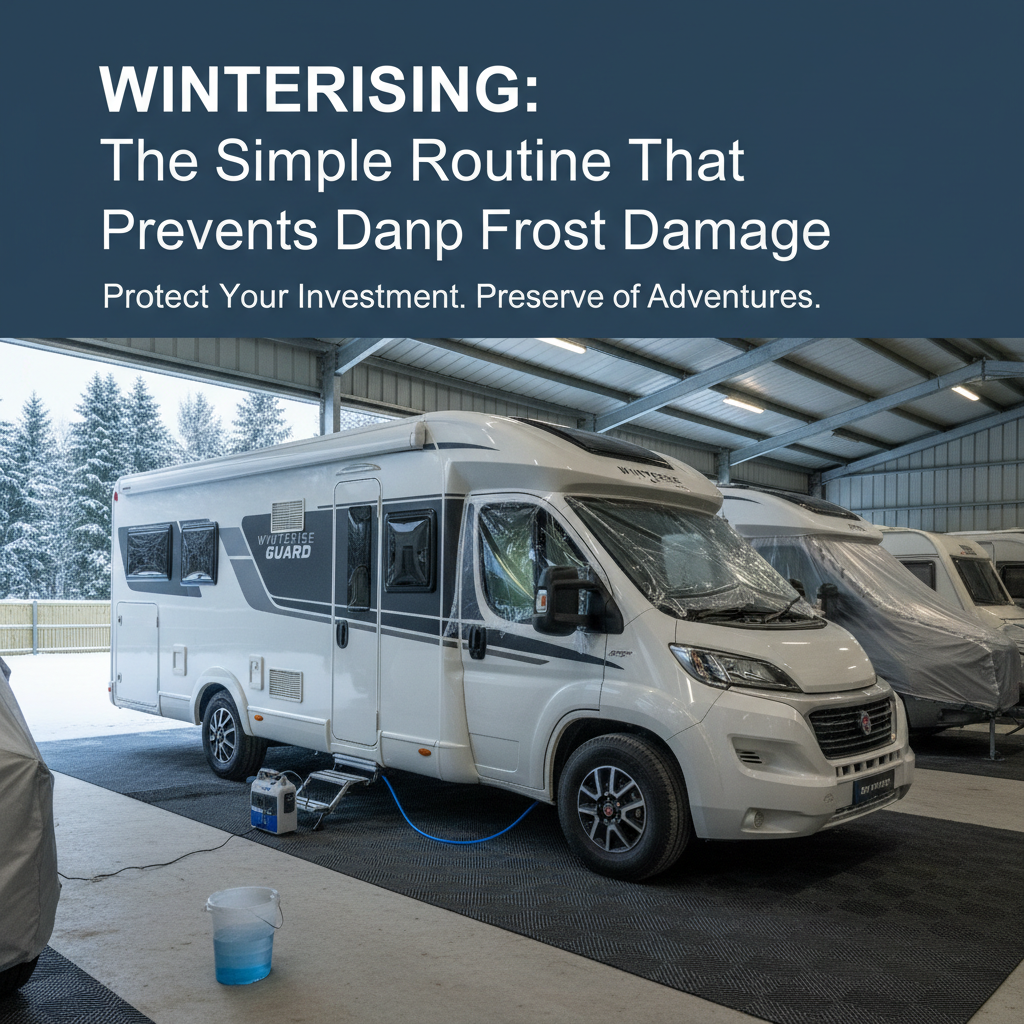 Winterising, the simple routine that prevents damp and frost damage