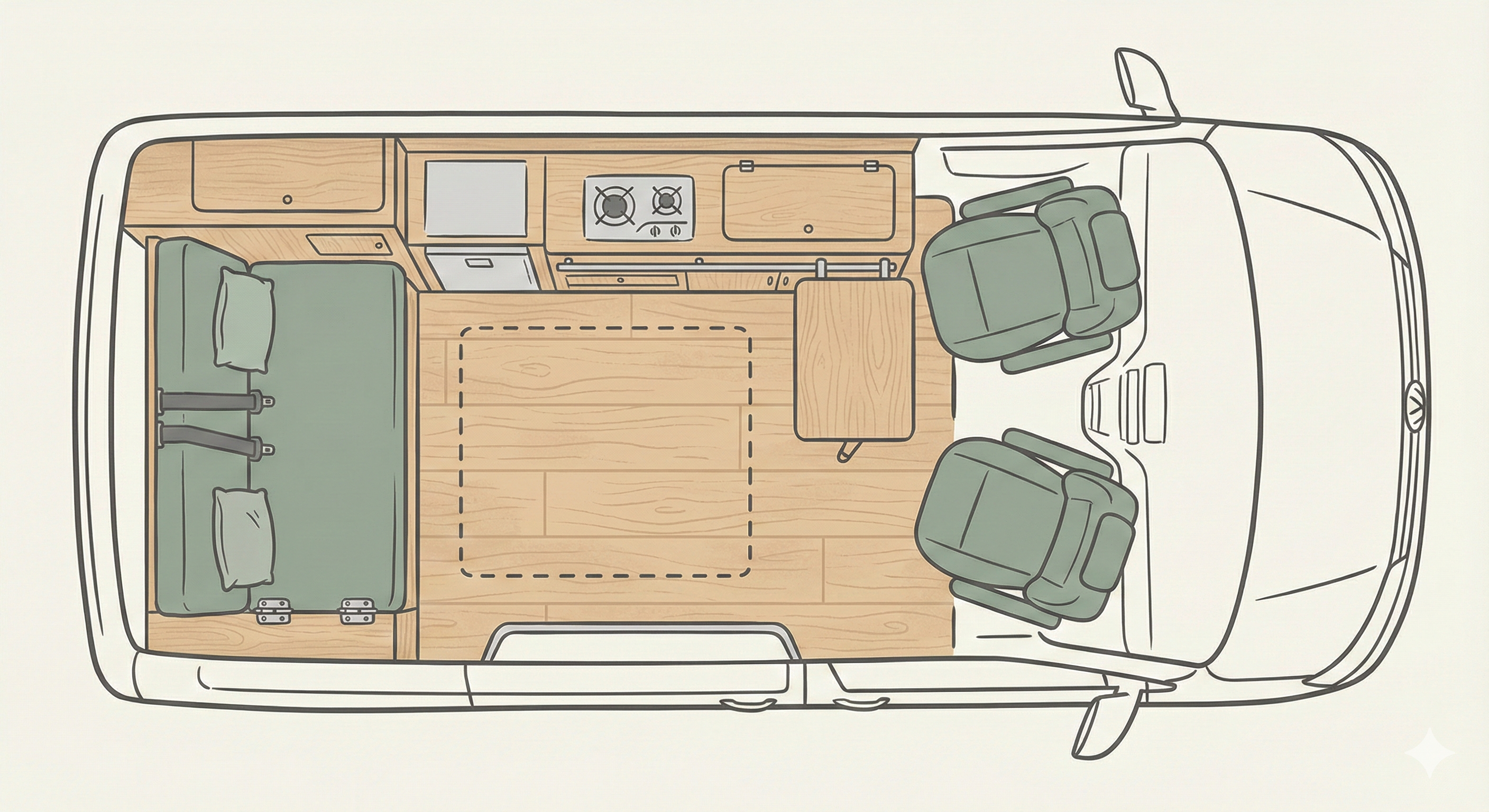 Weekender floorplan