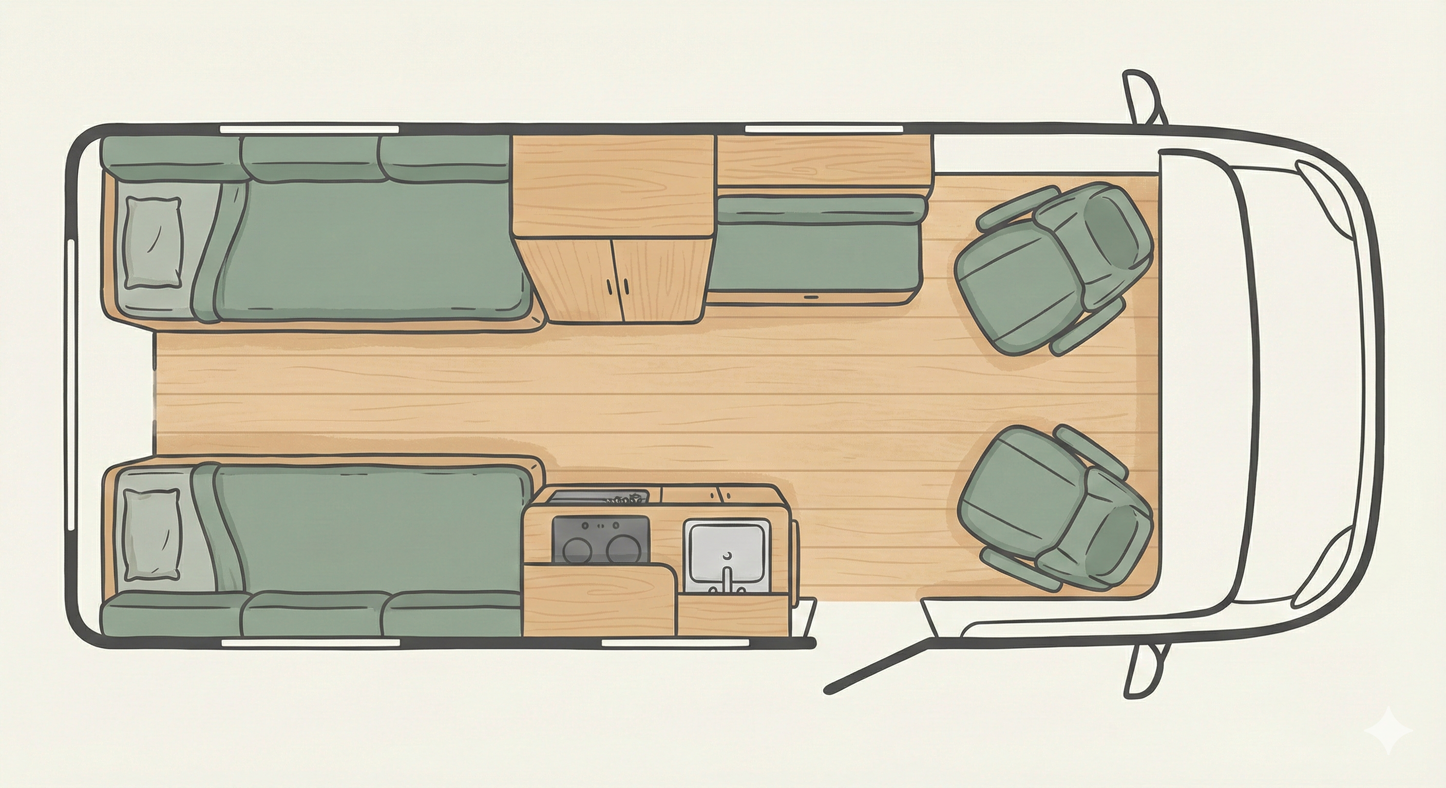 Compact day van