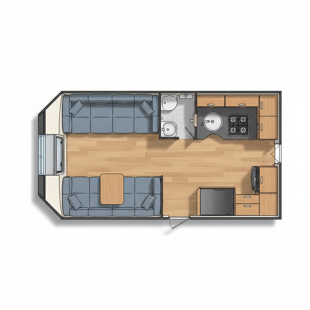 End Kitchen floorplan