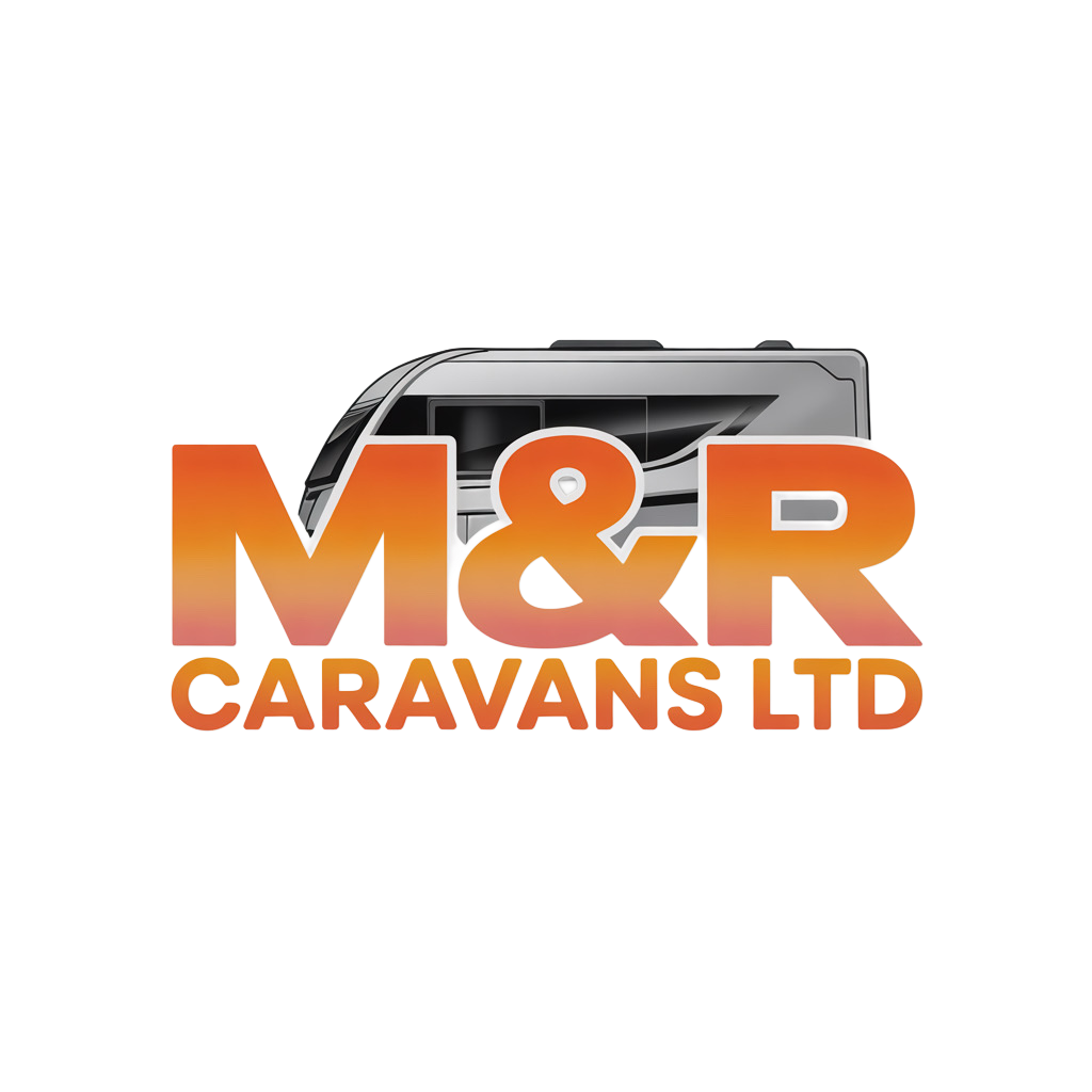 M&R Caravans logo