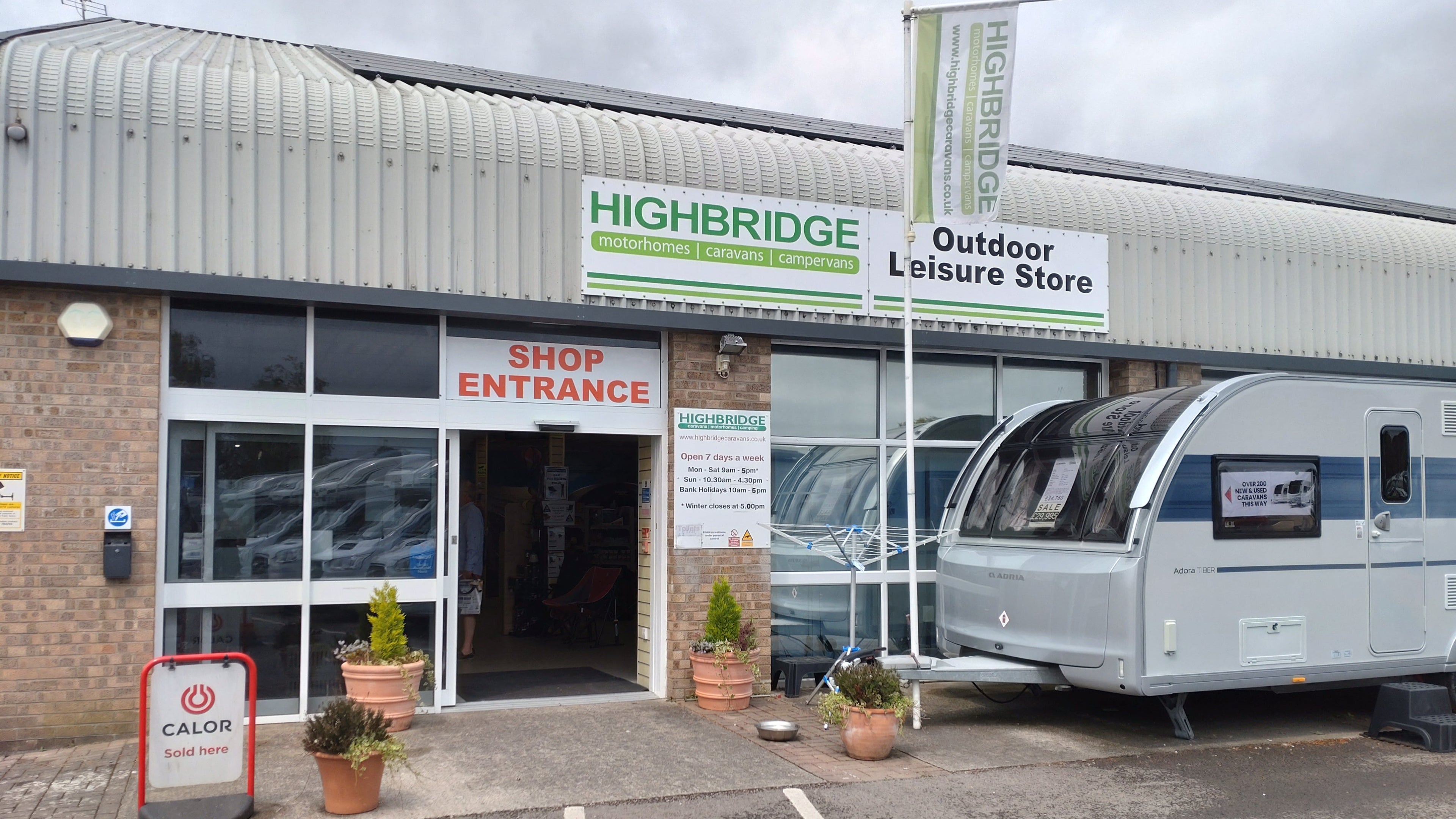 Highbridge Caravan Centre Ltd. dealership