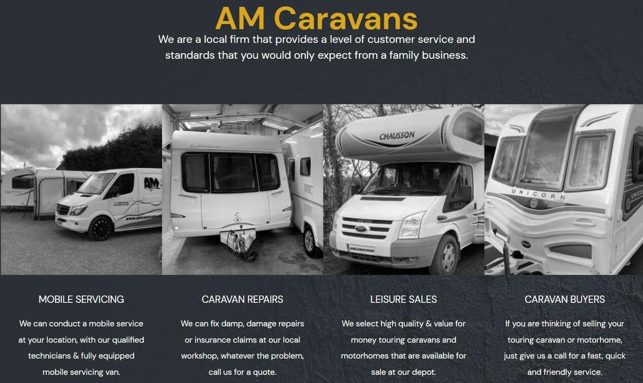 AM Caravans dealership