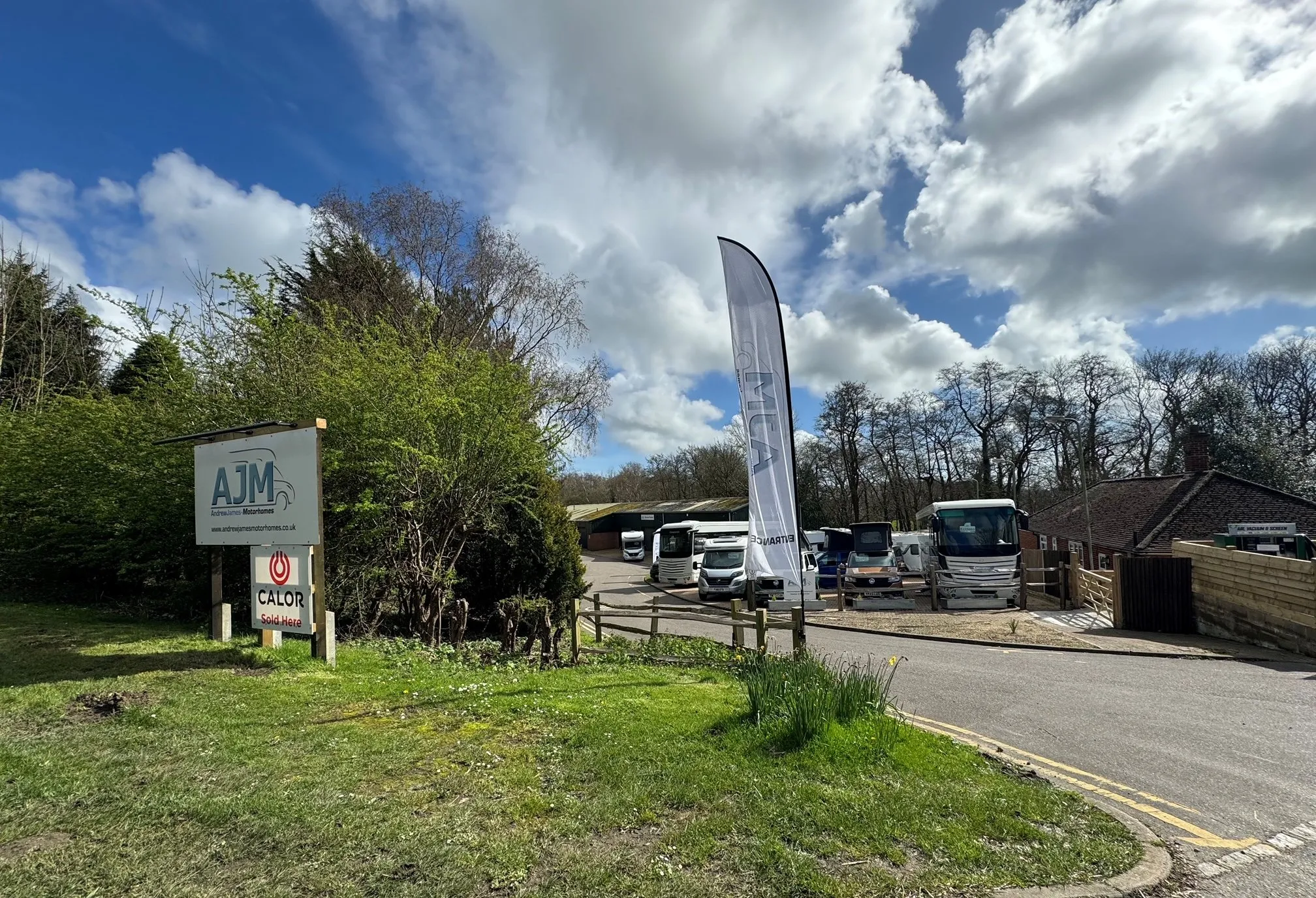 Andrew James Motorhomes dealership