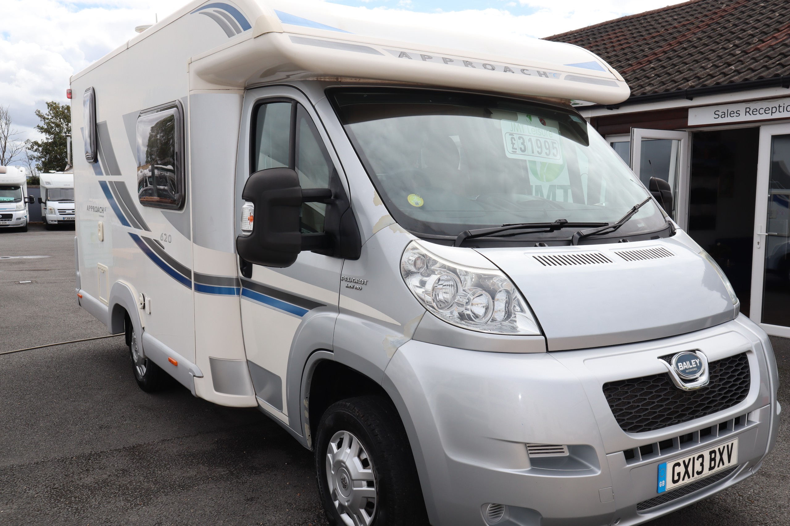 2013 Bailey Approach 620 SE Peugeot Boxer, , 2 Belts, Low Mileage, MOT, 12 Months Warranty, Habitation Service
