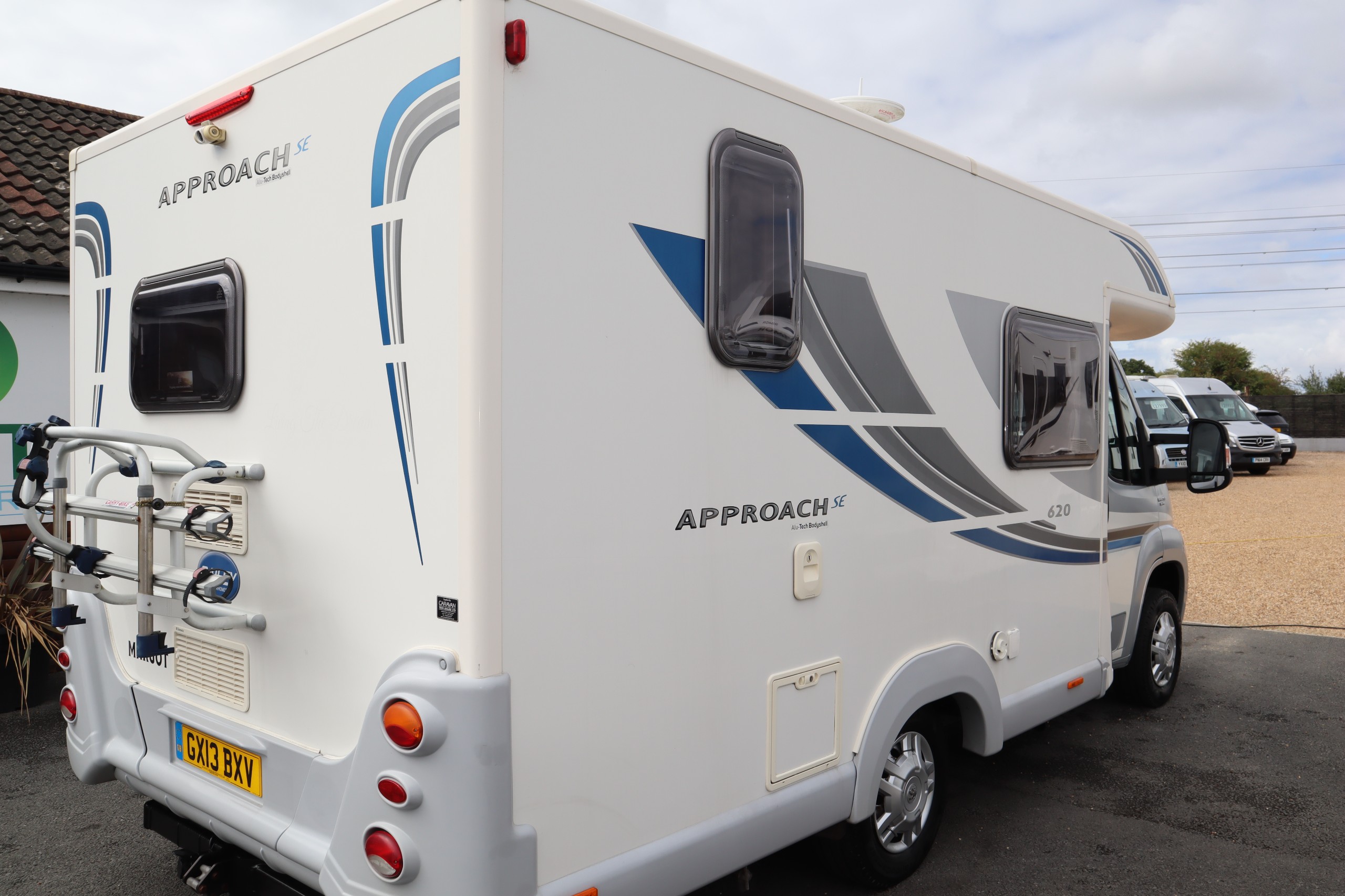 2013 Bailey Approach 620 SE Peugeot Boxer, , 2 Belts, Low Mileage, MOT, 12 Months Warranty, Habitation Service