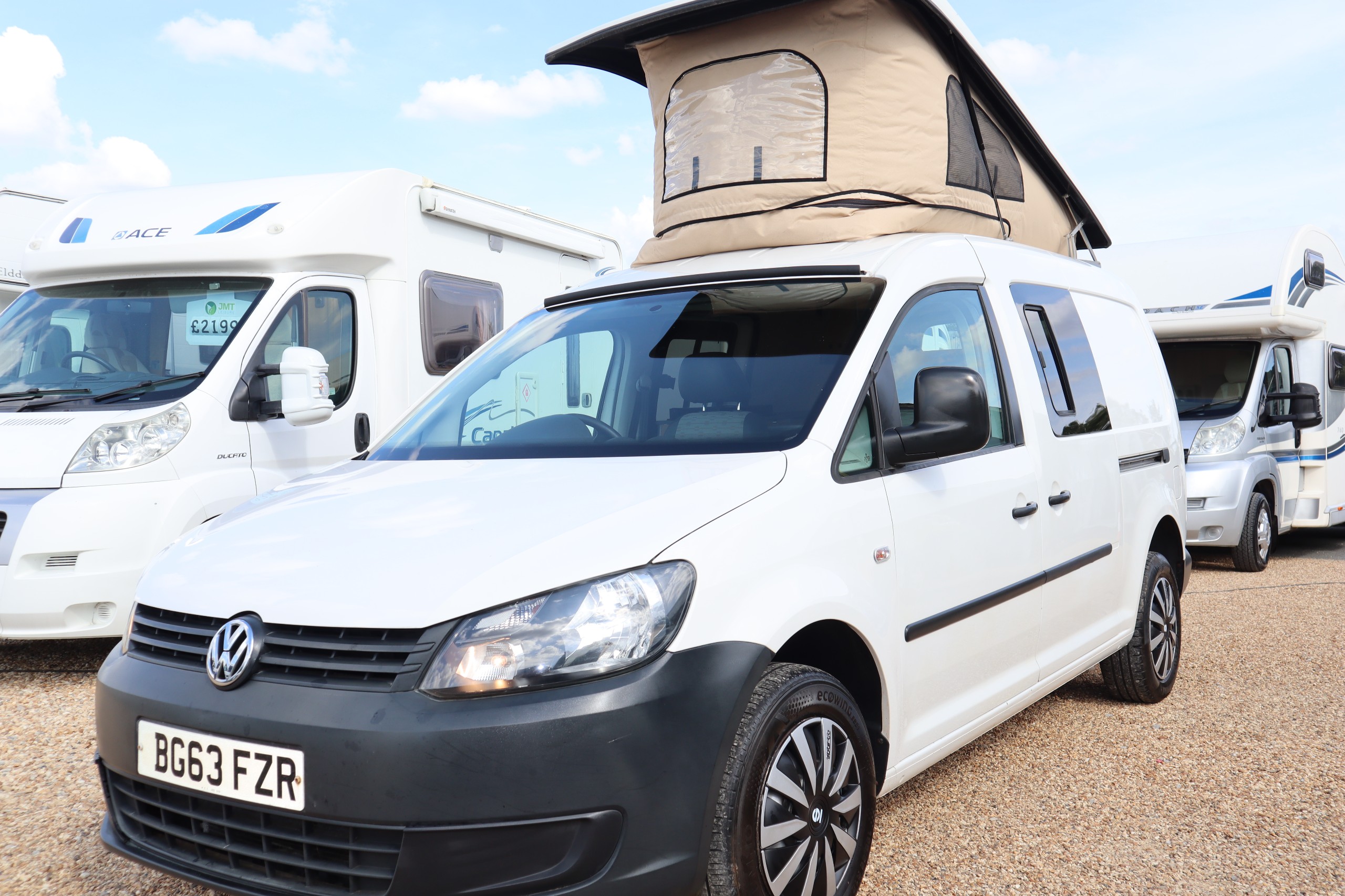 2013 Volkswagen Caddy Maxi VW Caddy Maxi Starline , , 2 Belts, Pop Top, MOT, FSH, 12 Months Warranty, Habitation Service