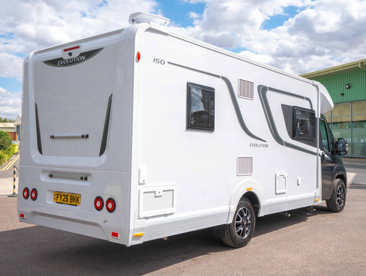 2026 Elddis Evolution 150 140BHP 4 Berth with Rear Island Bed