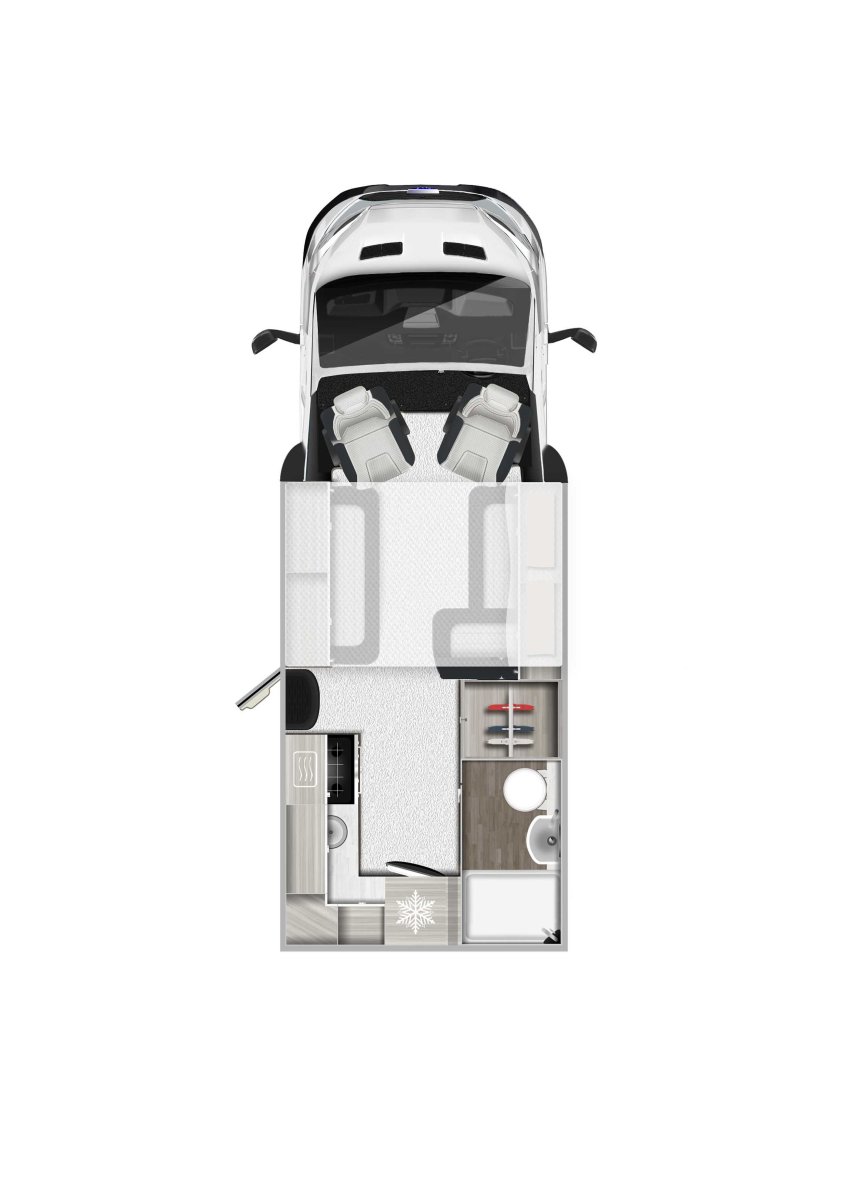 Ford Autotrail F-Line F60 165BHP Auto - Exterior - Front