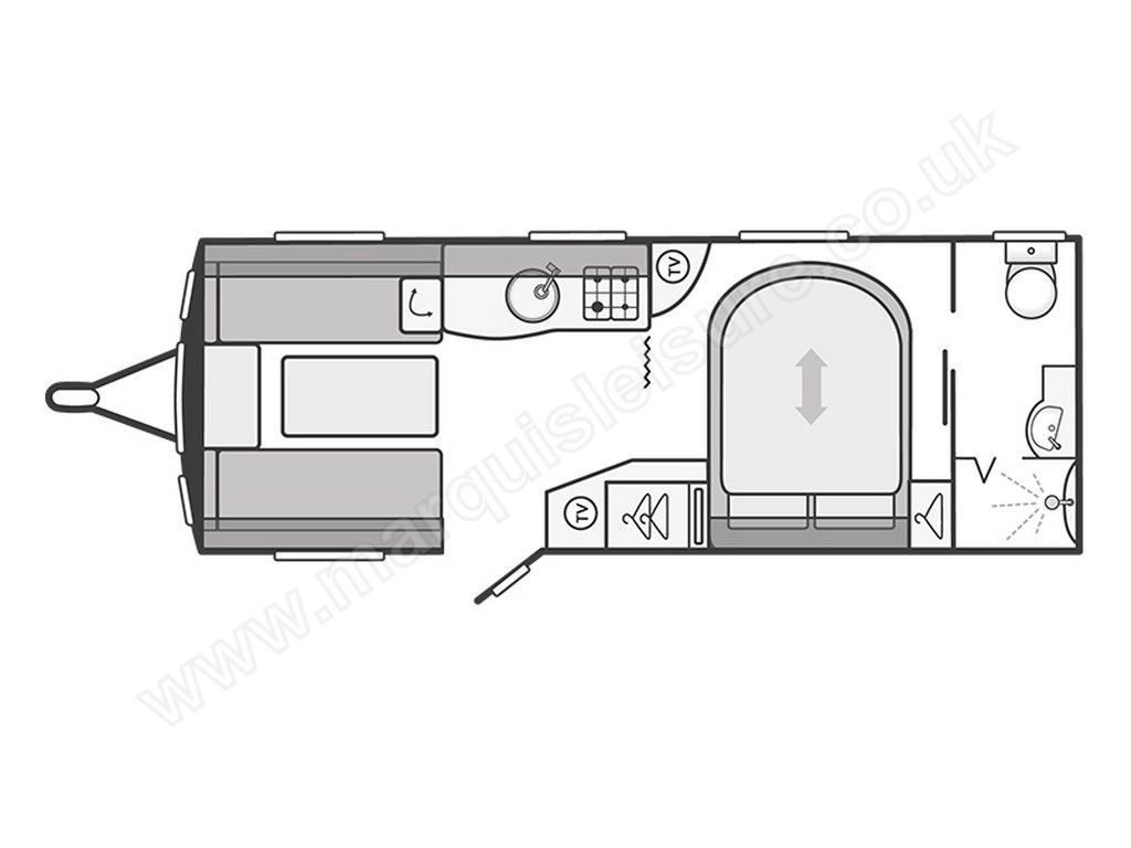 End Washroom floorplan