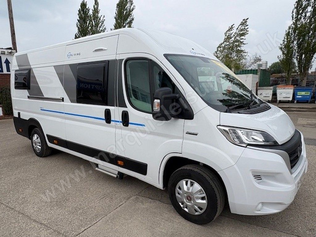 2022 Adria Sunliving V65 SL – Low Mileage 2-Berth with Twin-Single Layout