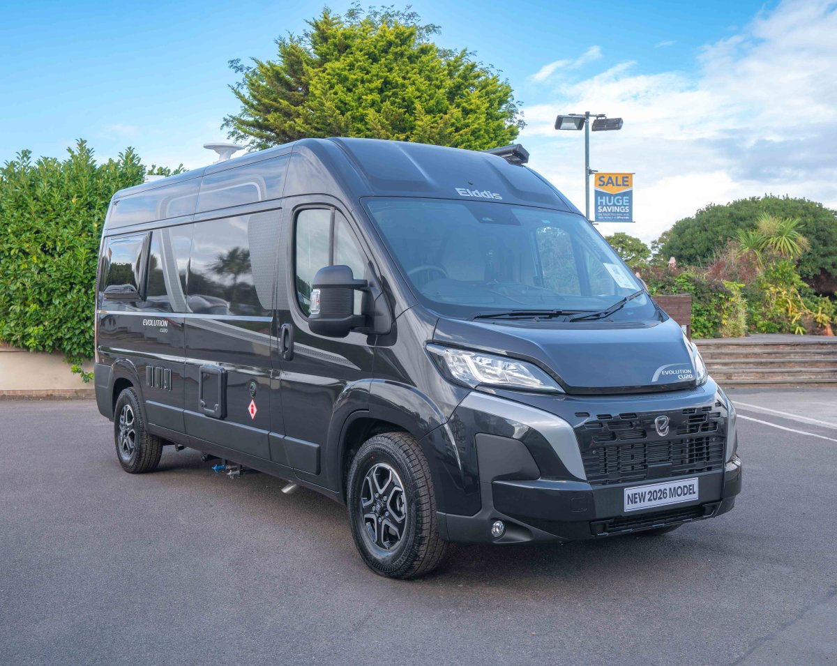 Elddis Evolution CV20 140BHP 2-Berth Compact Campervan - Exterior - Front