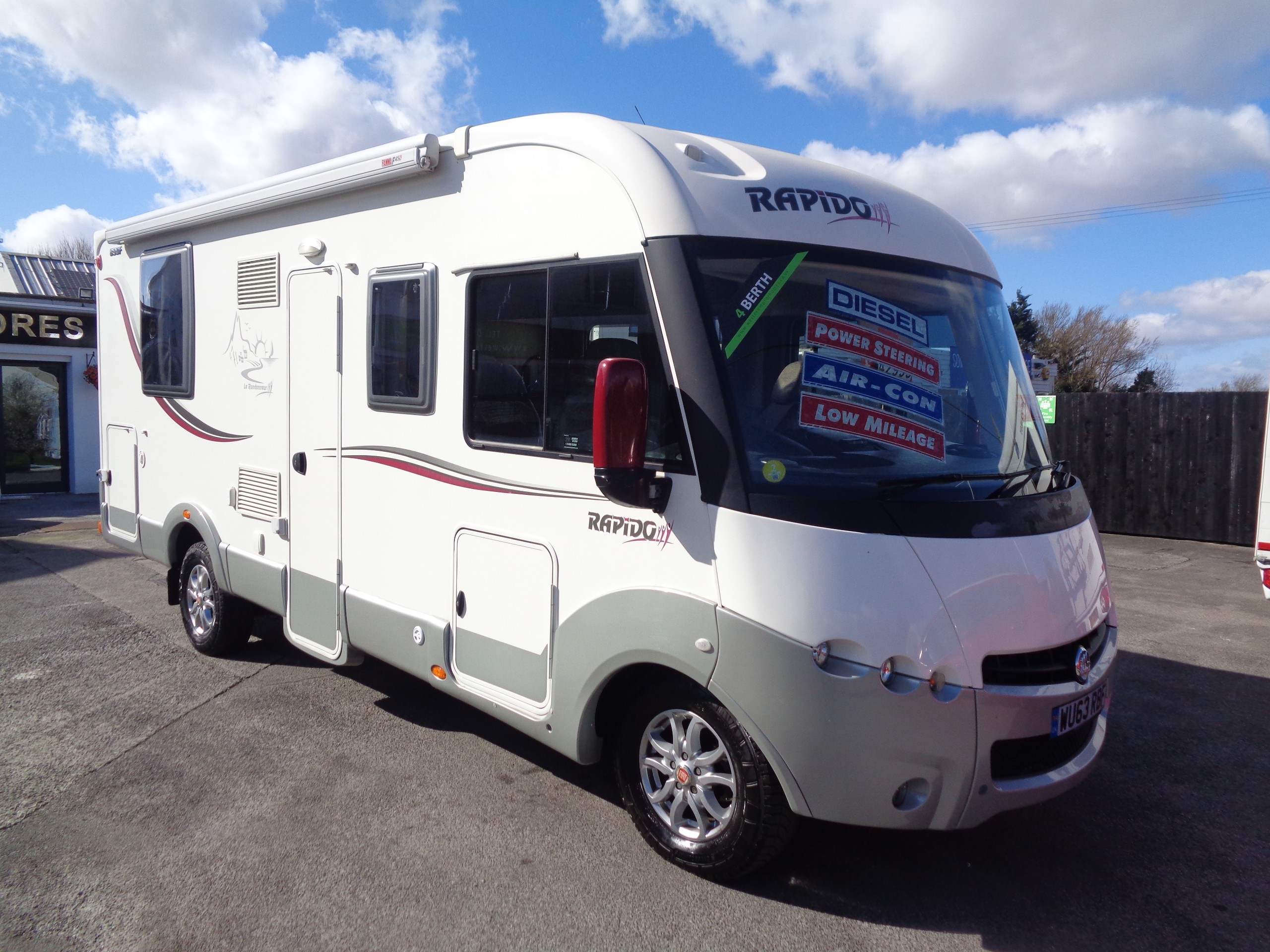 2013 Rapido Le Randonneur 890F Fiat Ducato