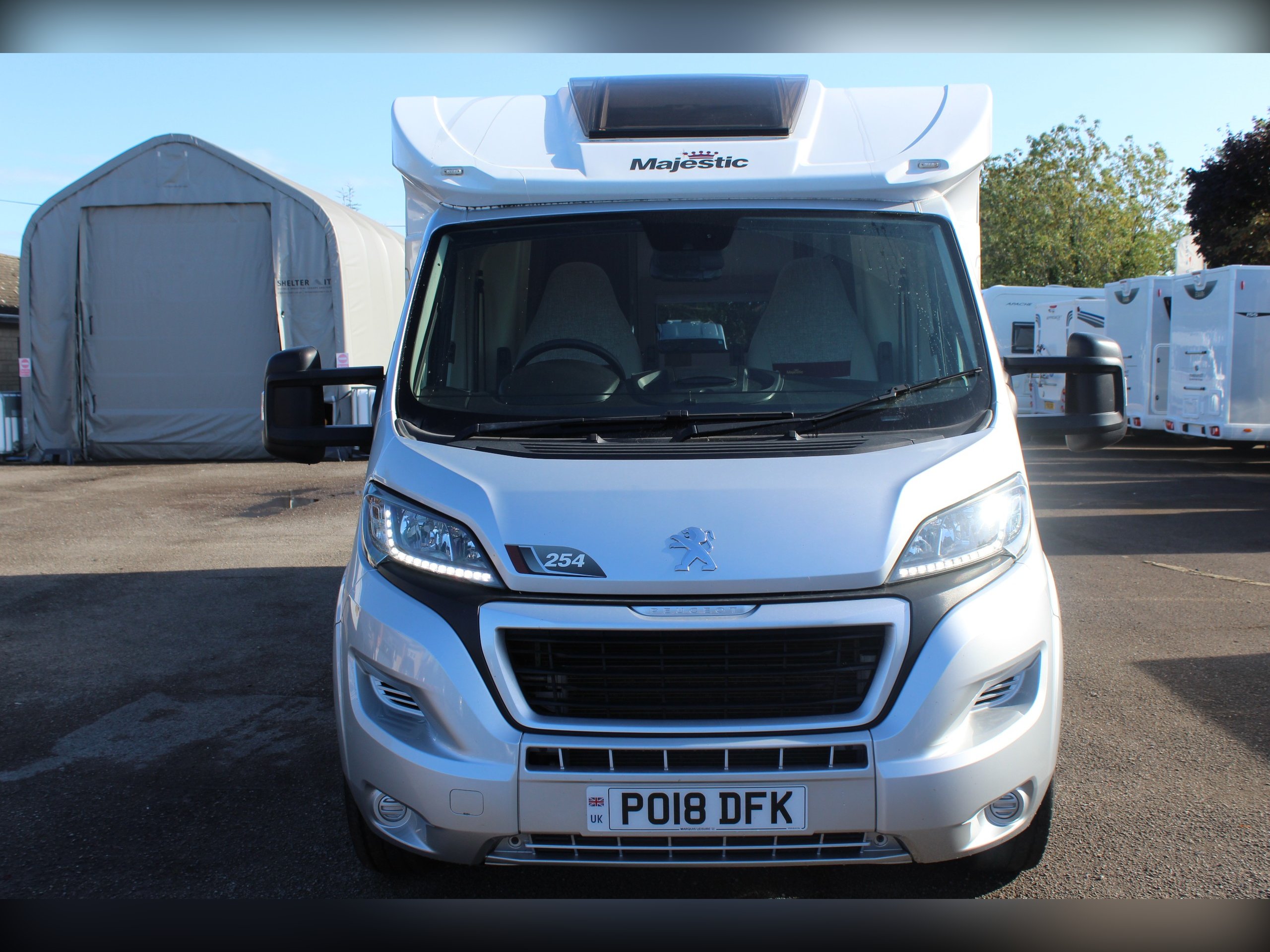 2018 Elddis Encore 254 - Exterior - Front