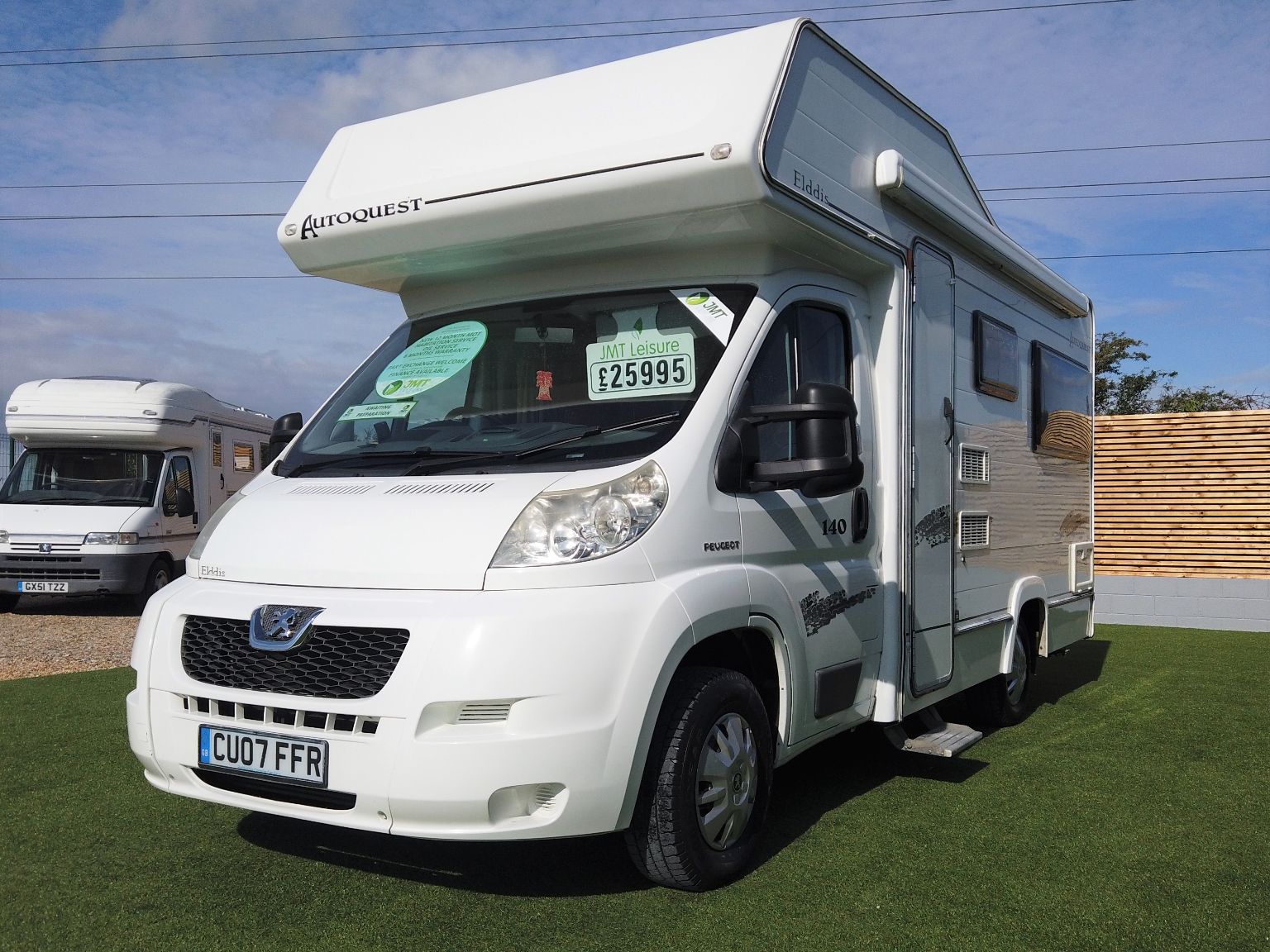 2007 Elddis Autoquest 140 Peugeot Boxer