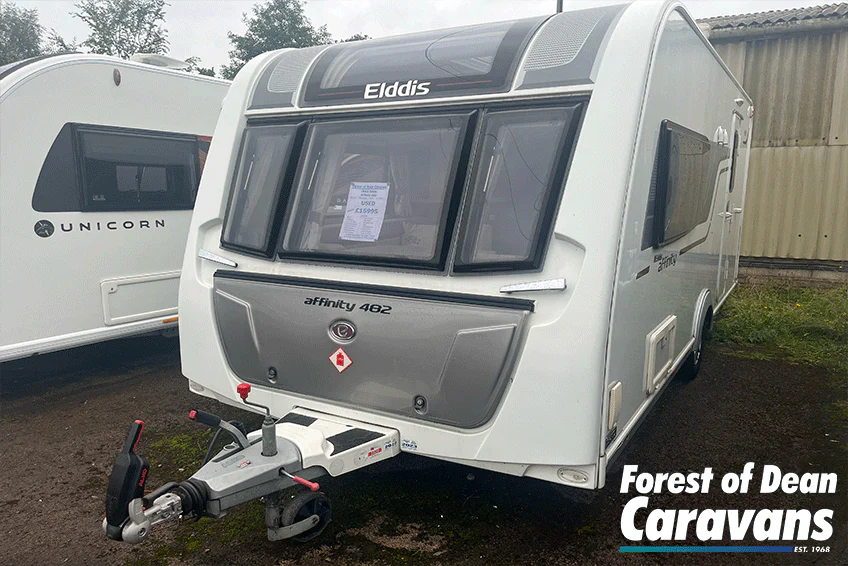 2016 Elddis Affinity 482 – Fitted Motor Mover! - Exterior - Front
