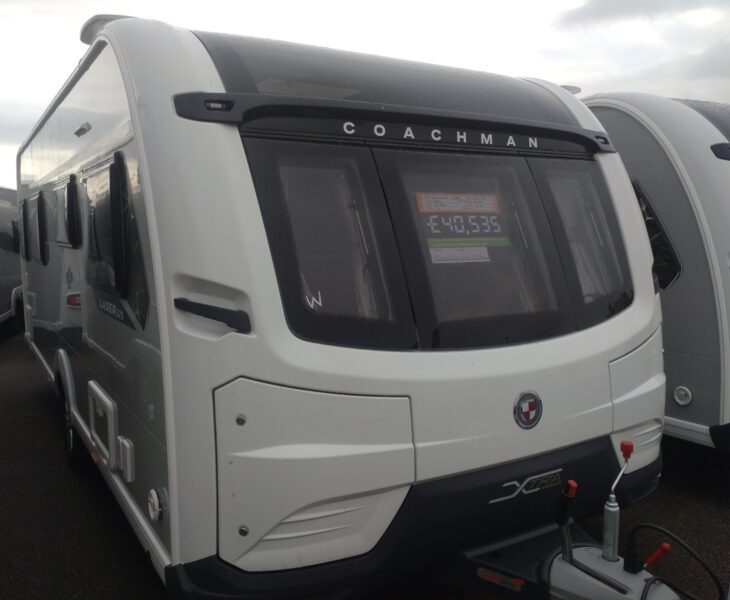 2025 Coachman Laser 575 Xtra - 8ft Wide 4-Berth with Fixed Bed - Exterior - Front