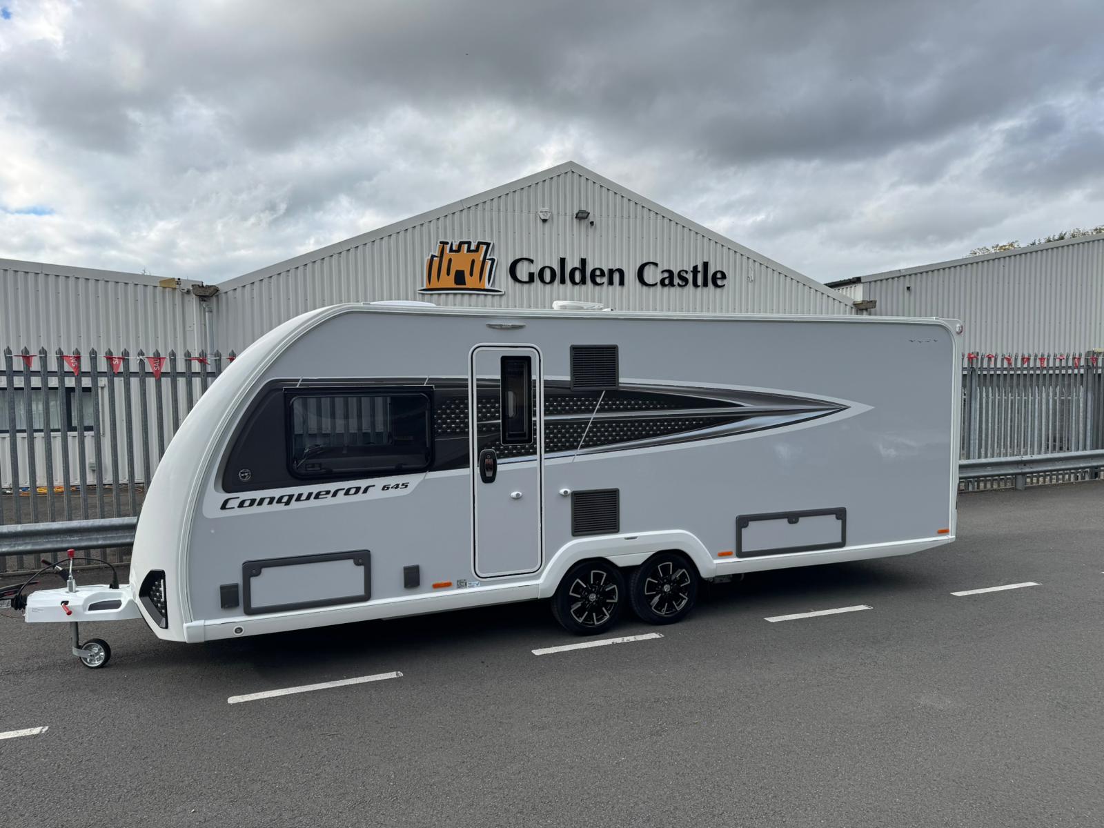 Swift Conqueror 645- 2026 Caravan - Exterior - Front