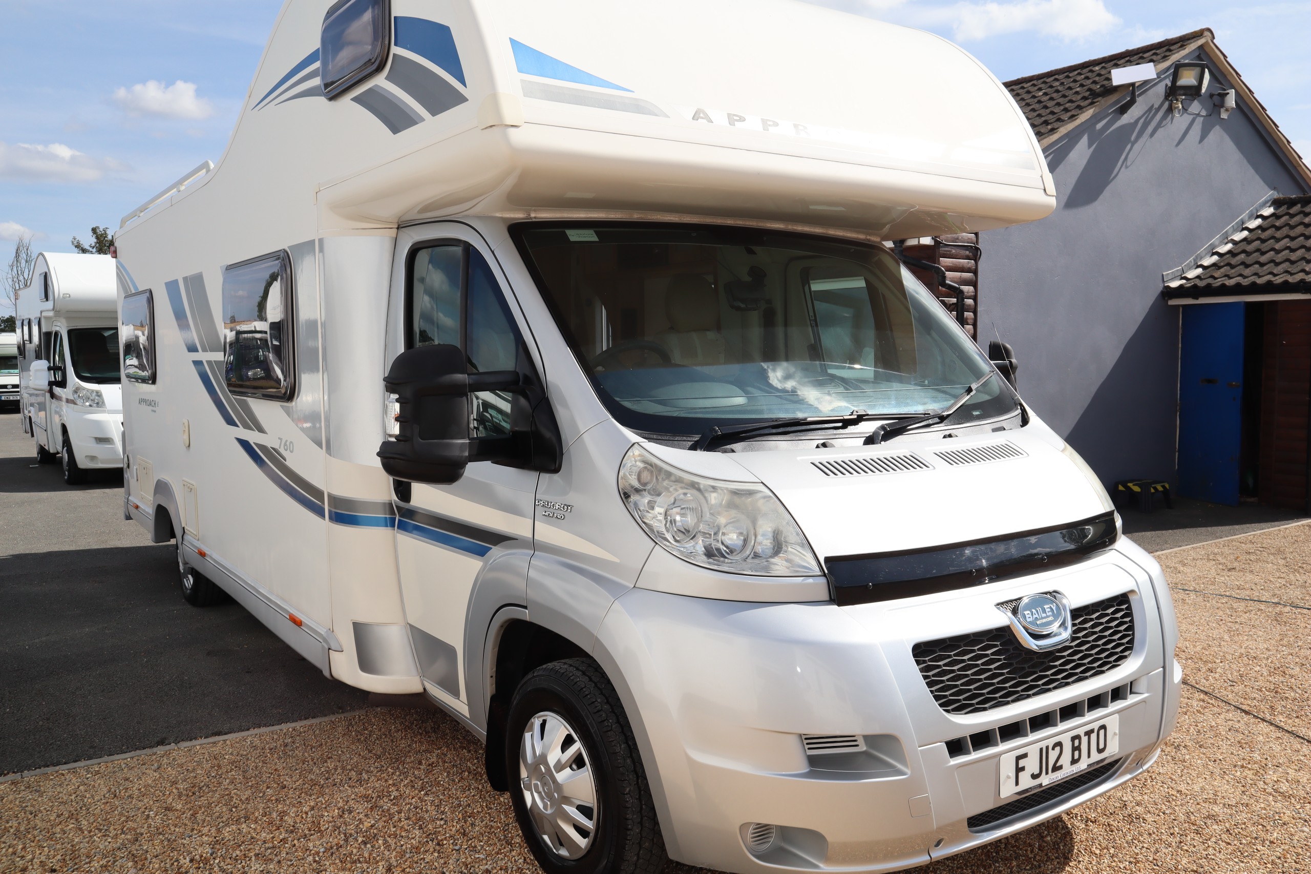 2012 Bailey Approach 760 SE Peugeot Boxer, , 6 Belts, MOT, 12 Months Warranty, Habitation Service
