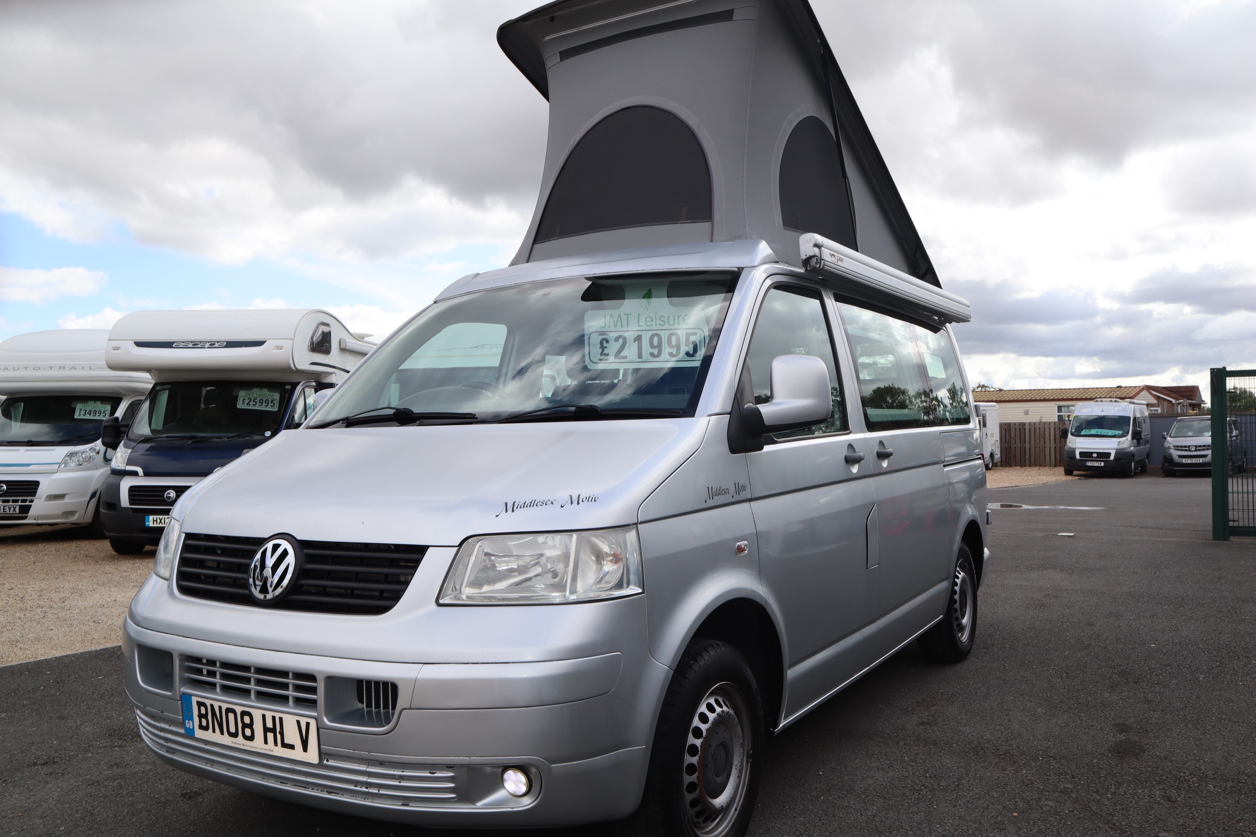 2008 Volkswagen T30 VW T30 Middlesex Motiv, , 4 Belts, MOT, 12 Months Warranty, Habitation Service, Factory Conversion