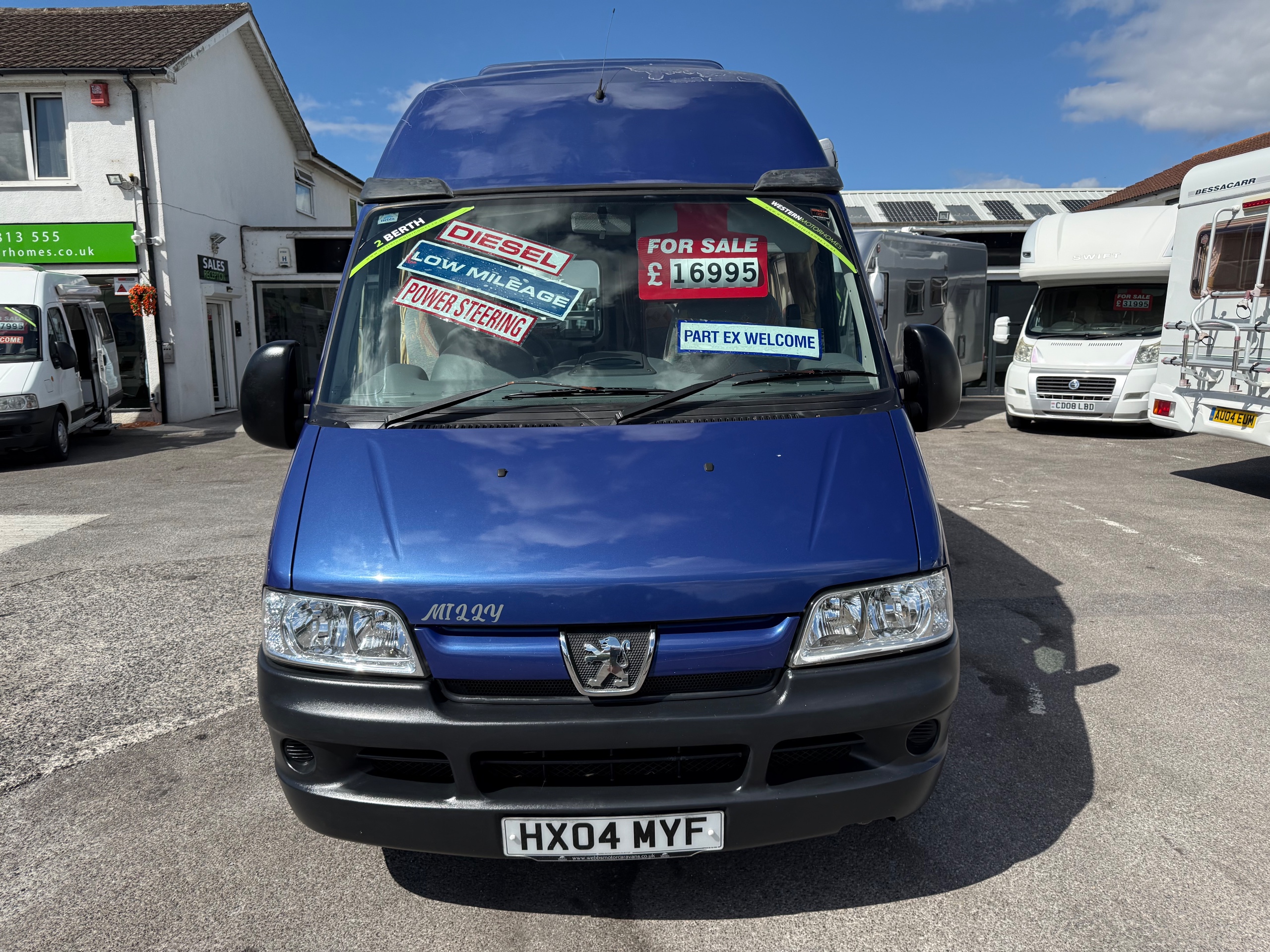 2004 Auto-Sleepers Symbol ES Peugeot Boxer Sussex ES