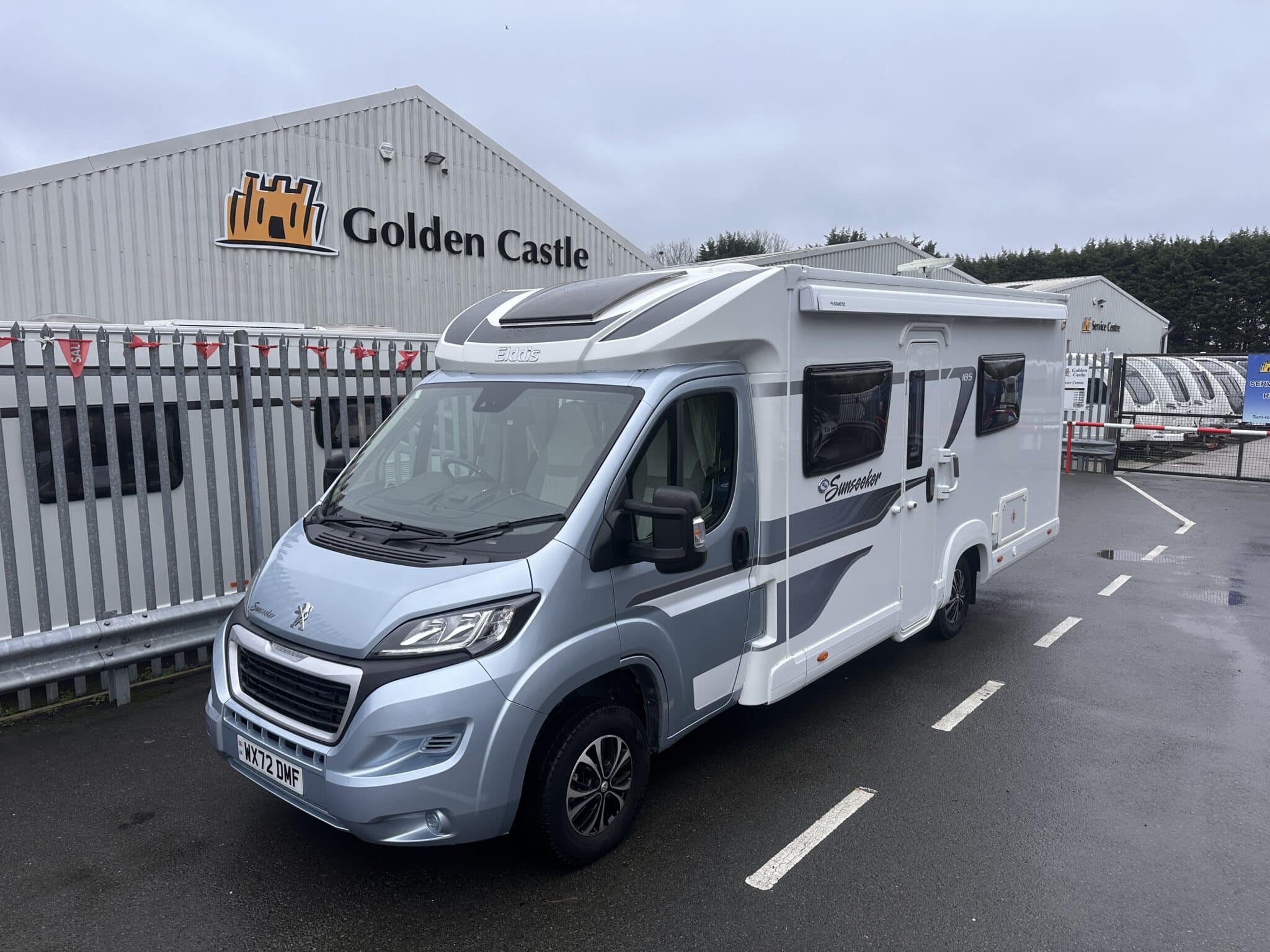 2022 Elddis Sunseeker 185, 4-Berth, Low Mileage, 3,500kg MTPLM