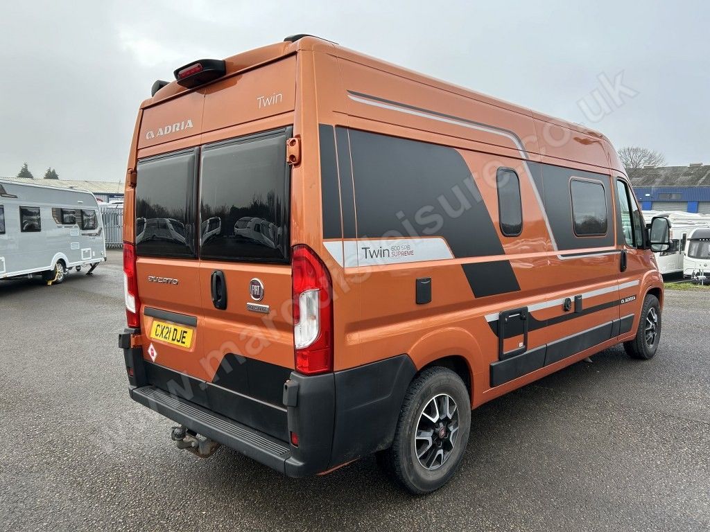 2021 Adria Twin Supreme 600 SPB Automatic 3-Berth Campervan - Photo 1