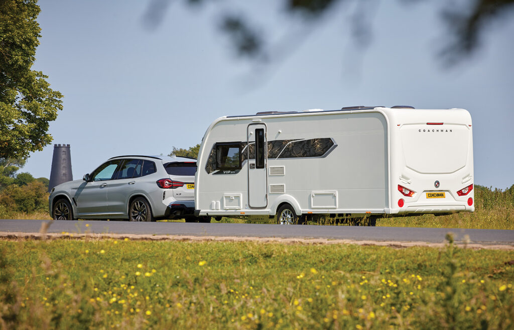2025 Coachman VIP 460 New 2-Berth End-Washroom Caravan - Exterior - Rear