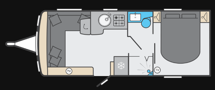 Swift Conqueror Grande 560L floorplan