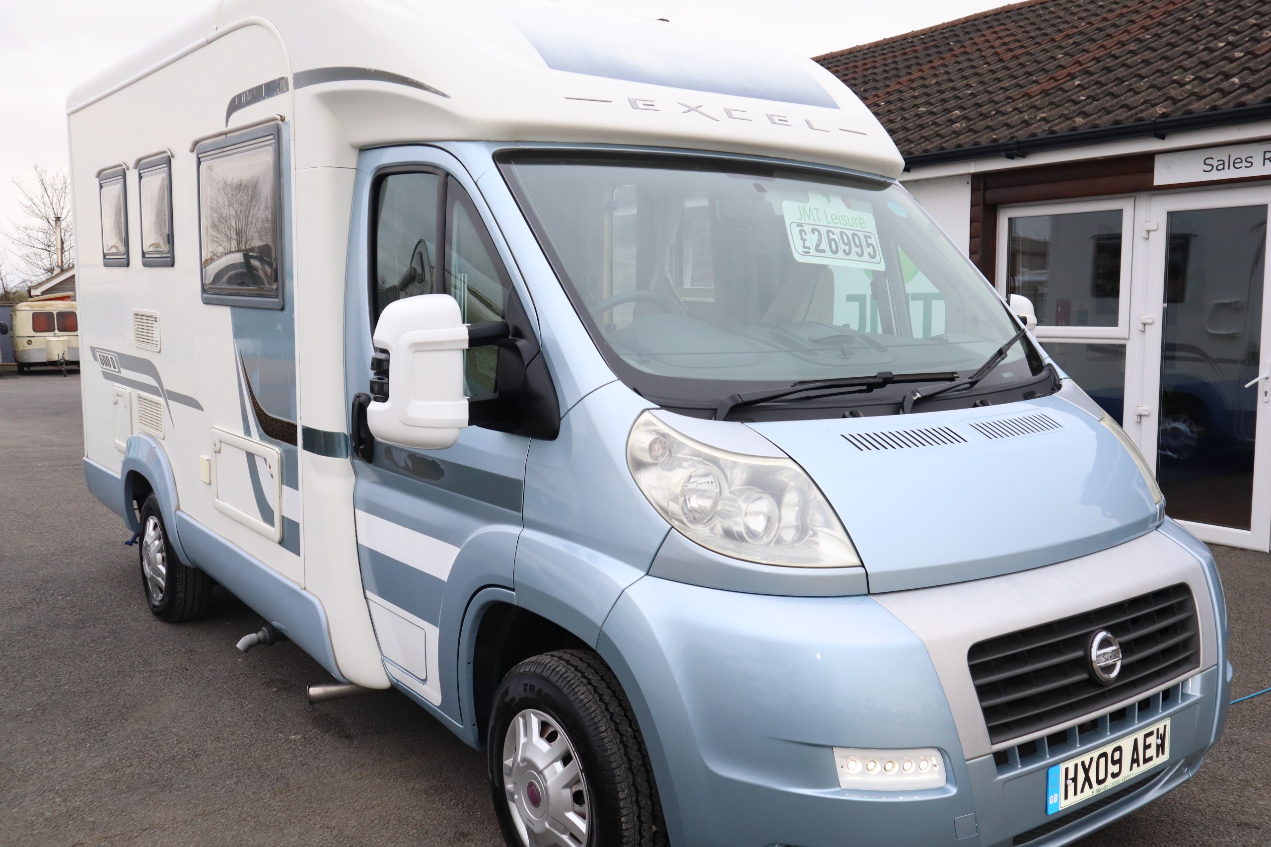 2009 Auto-Trail Excel 600 Fiat Ducato, , 2 Belts, MOT, 12 Months Warranty, Habitation Service