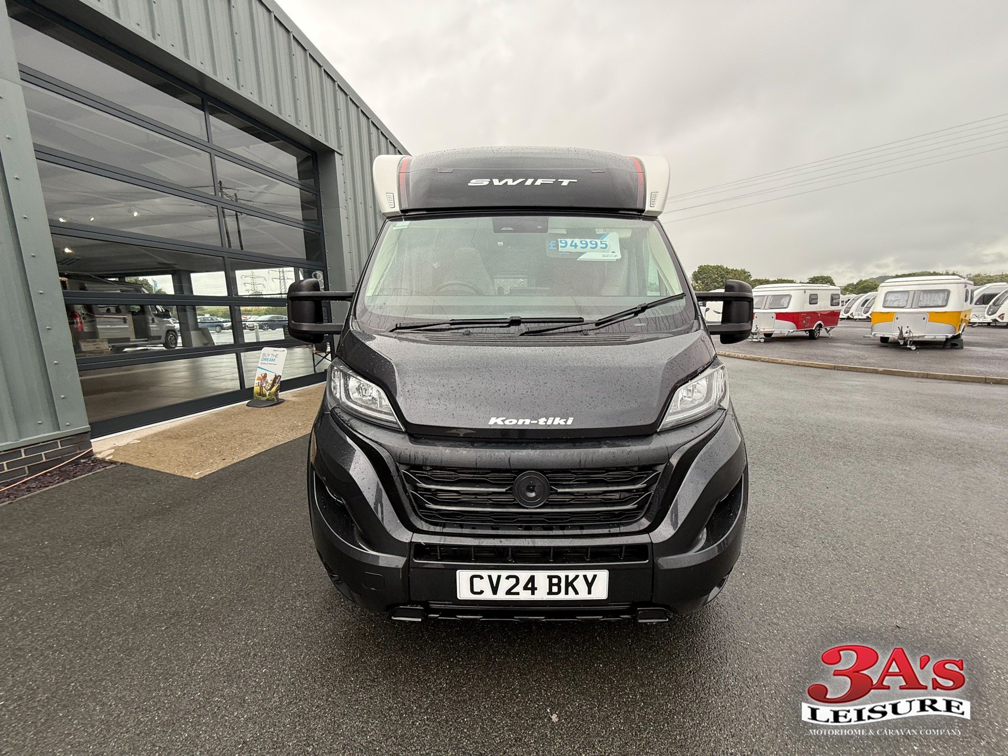 2024 Swift Kon Tiki 774 New 6-Berth Motorhome with Island Bed and Automatic Transmission - Exterior - Front