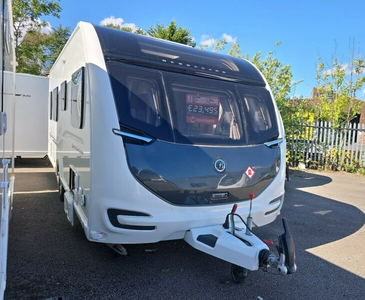 2021 Bessacarr By Design 565 - 4-Berth Caravan with End Washroom - Exterior - Front
