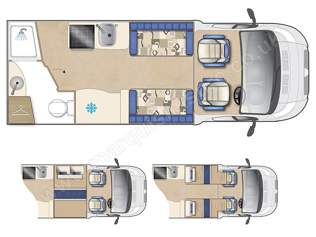 End Washroom floorplan