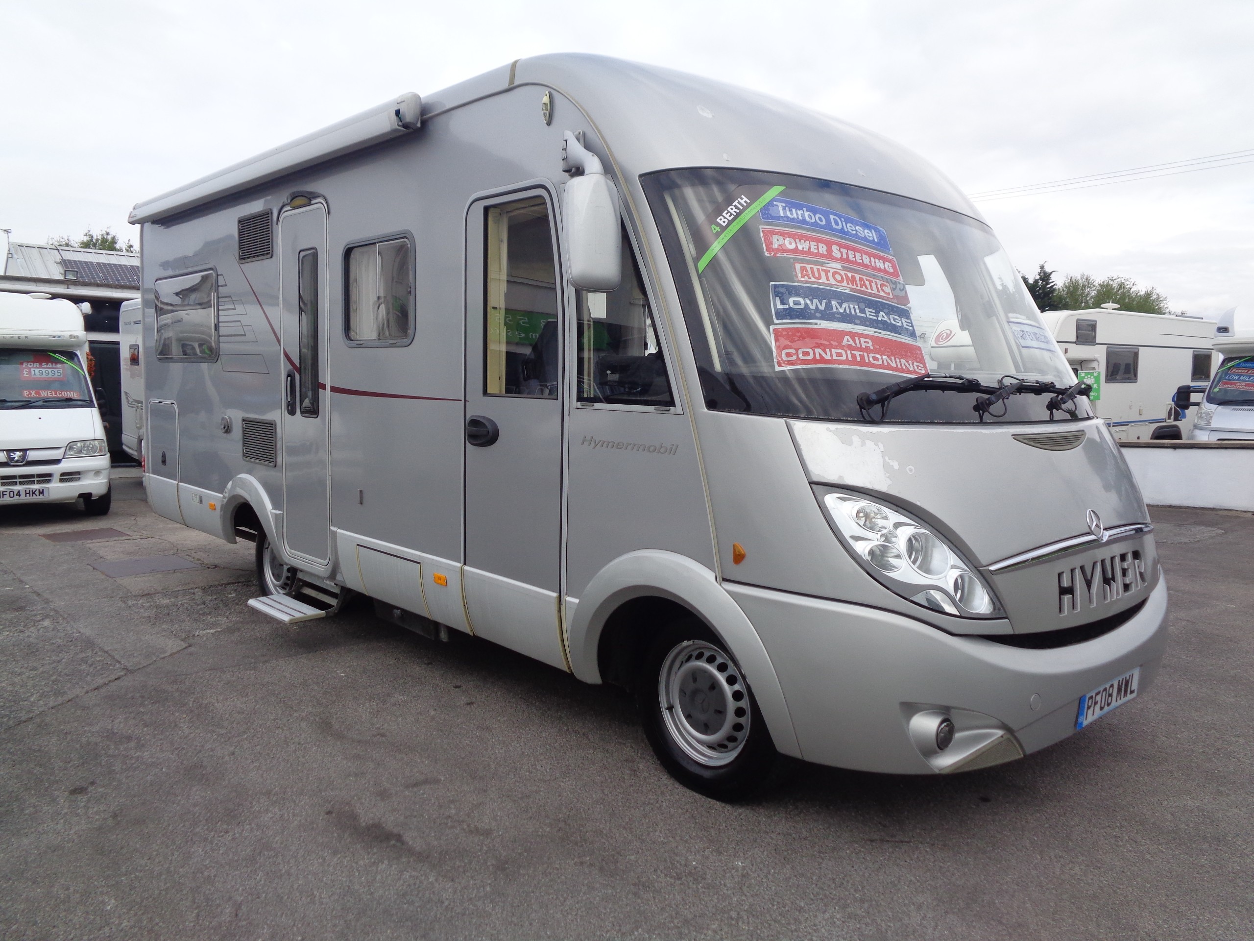 2008 Hymer B655 Mercedes-Benz (Automatic)