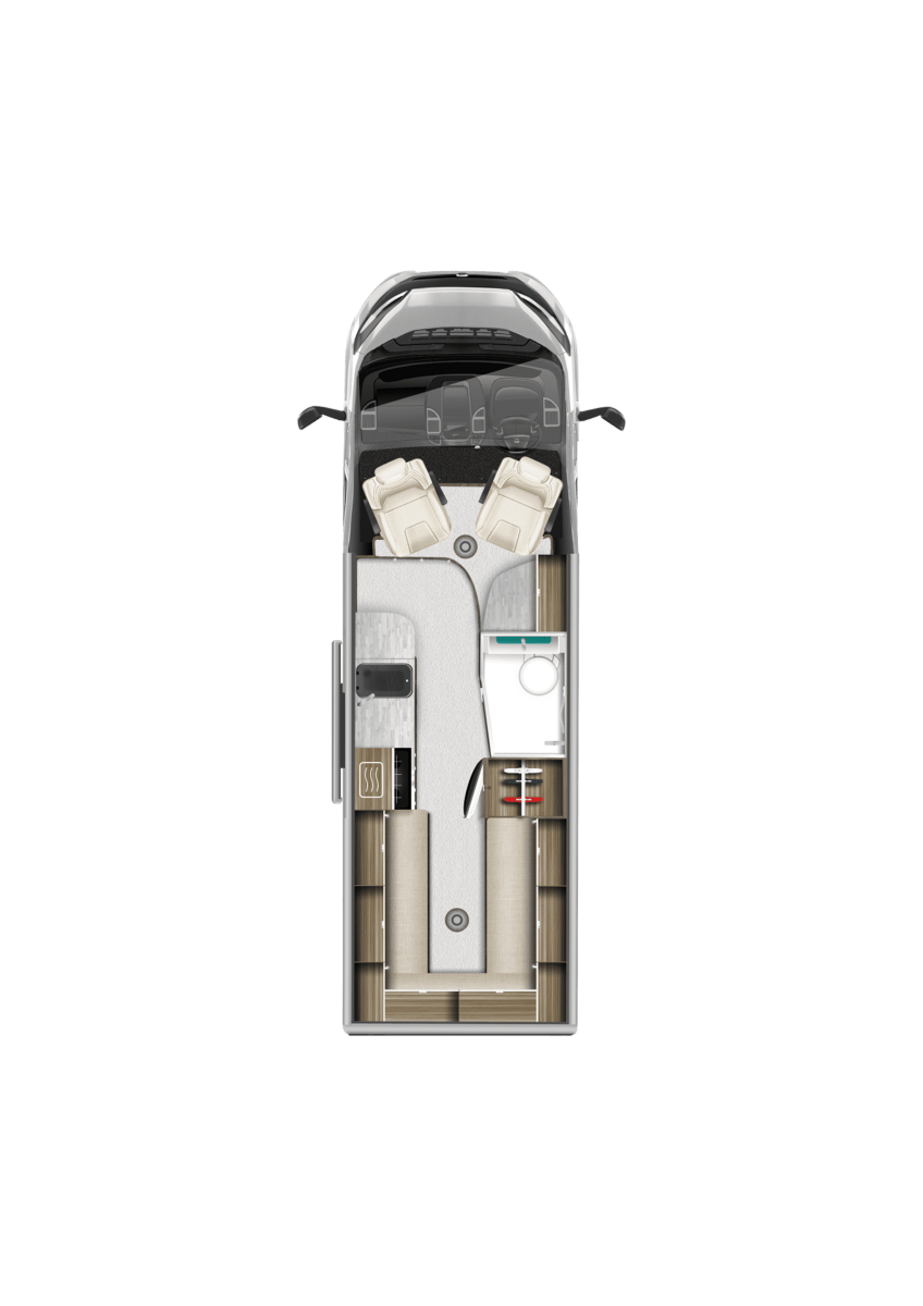 Rear Lounge floorplan