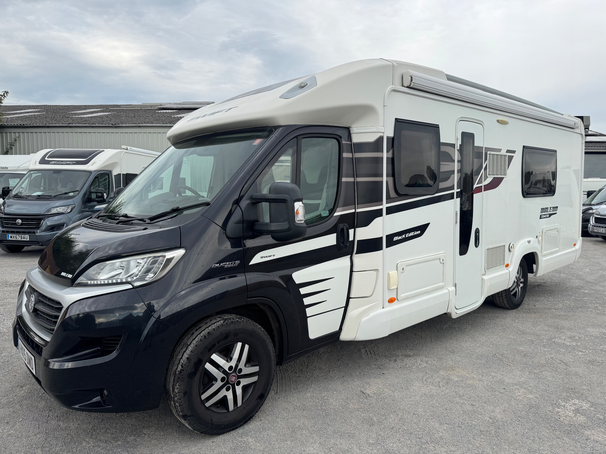 2015 Swift Bolero 724 FB BLACK EDITION - New FIAT DUCATO Maxi Back To Back 42 150 Multijet