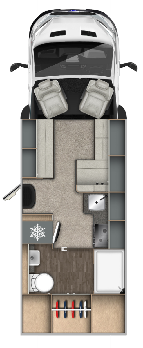 Auto-Trail Excel 675B 165BHP Automatic 2-Berth End-Washroom - Exterior - Front