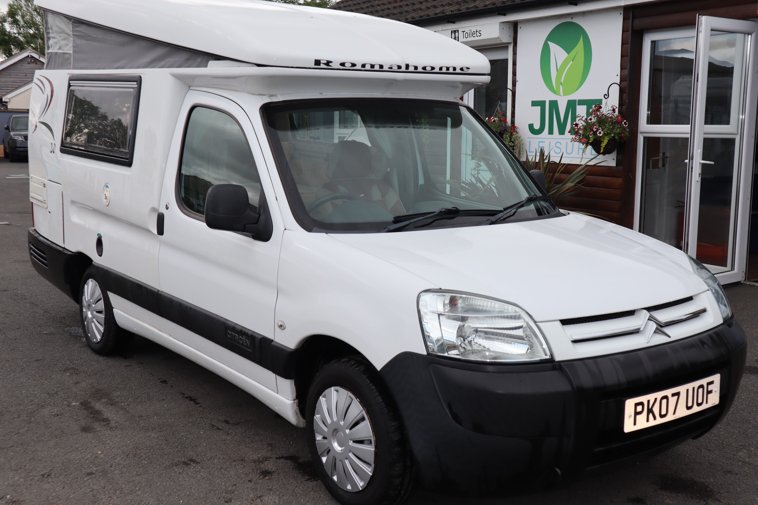 2007 Romahome R20 Citroen Berlingo, , 4 belts, MOT, 12 Months Warranty, Habitation Service